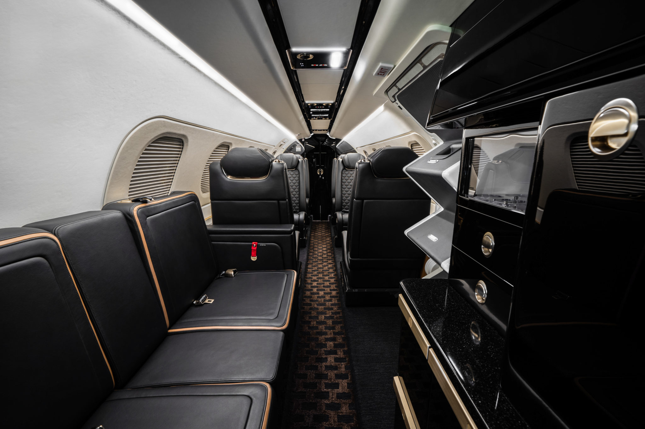 Volo privato sul Bombardier Learjet 75